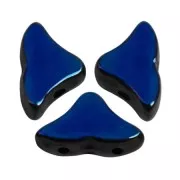 Perles en verre Hélios® par Puca® 6x10mm - Full Azzuro x10g