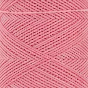 Fil plat en polyester ciré - Slam Cord pour micro macramé 0.6 mm - Rose x100m