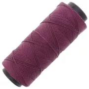 Magenta - Fil plat en polyester ciré - Slam Cord pour micro macramé 1 mm - Magenta x100m Fil plat en polyester ciré - Slam Cord pour micro macramé 1 mm - Magenta x100m