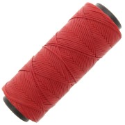 Fil plat en polyester ciré - Slam Cord pour micro macramé 1 mm - Rouge x100m|raw }}