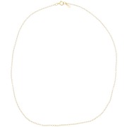 Tour de cou maille Forçat 1.6 mm -  Gold filled (or laminé)   x46cm