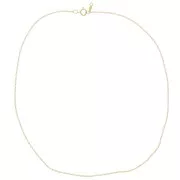 Tour de cou maille Corde 1.3 mm - Gold filled (or laminé) x41cm