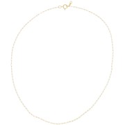 Tour de cou maille Fantaisie 1.4 mm -  Gold filled (or laminé)   x41cm|raw }}