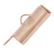 Embout pour tissage de perles rocailles & Delica Miyuki 10 mm doré rose x1|raw }}