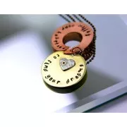 Set de poinçons à frapper ImpressArt - 3 mm - Alphabet en majuscule BRIDGETTE x27