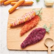 Creative Bubble - Fil à crocheter pour éponge tawashi - Betterave rouge x50g