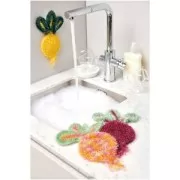 Creative Bubble - Fil à crocheter pour éponge tawashi - Betterave rouge x50g