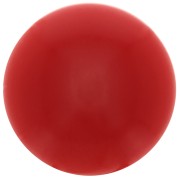 Cabochon en résine opaque 14 mm - Rouge foncé x1