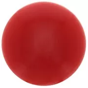 Cabochon rond 14 mm en résine opaque - Rouge foncé x1