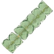 Perles rondelles facettées 6x3 mm - Erinite x25|raw }}