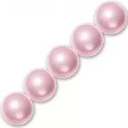Perles nacrées PureCrystal 5810 12 mm Rosaline Pearl x4