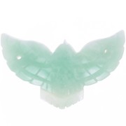 Intercalaire aigle 42x24 mm en pierre gemme - Amazonite x1