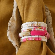 Breloque étoile de mer 10x8 mm - Acier inoxydable 316L Doré x1