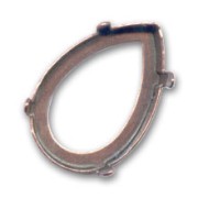 Serti griffe pour cabochon PureCrystal 4327 30x20 mm - Cuivré Vieilli x1|raw }}
