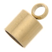 Embouts pour cordon 6 mm - Acier inoxydable 303 Doré x4|raw }}