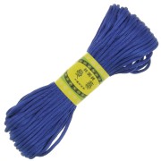 Cordon queue de rat polyester 2 mm - Bleu royal x20m|raw }}