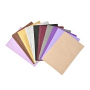 Assortiment de papiers de soie uni - Marron - Violet x100