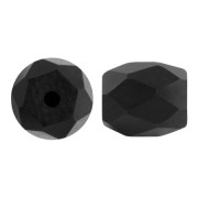 Perles en verre Baros® par Puca® 6x5 mm - Jet Mat x10g|raw }}