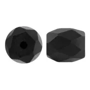 Perles en verre Baros® par Puca® 6x5 mm - Jet Mat x10g