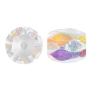 Perles en verre Baros® par Puca® 6x5 mm - Crystal AB x10g|raw }}