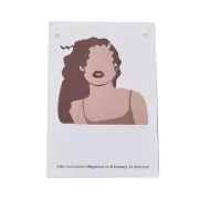 Lot de 20 cartes supports bijoux 9x6 cm boucles d'oreilles et colliers - Femme