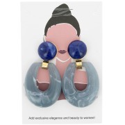 Lot de 20 cartes supports bijoux 9x6 cm boucles d'oreilles et colliers - Femme