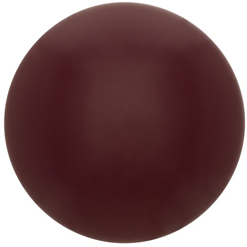Cabochon rond en résine opaque 18 mm - Grenat x1