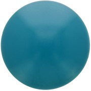 Cabochon rond en résine opaque 18 mm - Bleu canard x1|raw }}