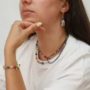 Créoles rondes 16 mm - Fil 2 mm - Acier Inoxydable 304L Doré x2