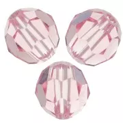 Perle ronde  PureCrystal 5000 8 mm Light Rose  x1