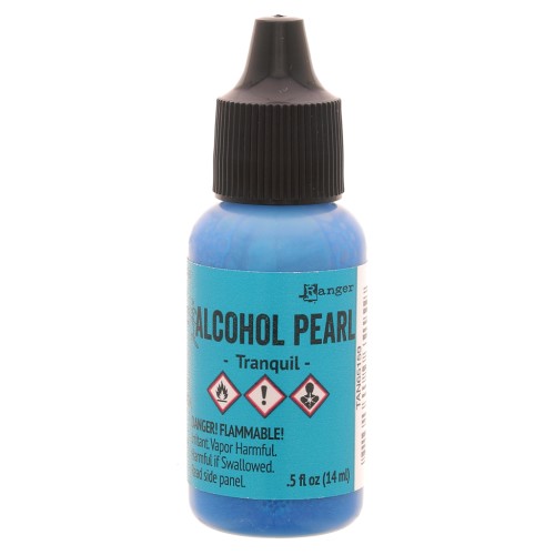 Encre transparente à alcool - Alcohol Pearl Tim Holtz - Tranquil x14ml