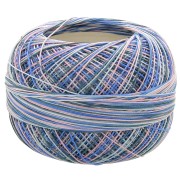 Fil de coton Lizbeth taille 80 - Denim Whisper n°120 x168m