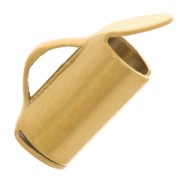 Embouts pour tissage perles rocailles & Delica 8mm - Acier inoxydable 304 Doré x2|raw }}