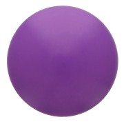 Cabochon rond 12 mm en résine opaque - Prune x1