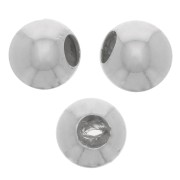 Perles stoppeur 4 mm avec un trou de 1.3 mm en Argent 925 x4|raw }}