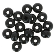 Preciosa Perles rocailles 2/0 - 6 mm - Opaque Noir x20g