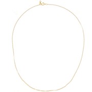 Tour de cou maille Vénitienne 0.8 mm - Gold filled (or laminé)  x41cm|raw }}