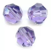 Perle ronde  PureCrystal 5000 8 mm Tanzanite  x1