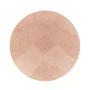 Cabochon rond facetté 10 mm en pierre gemme - Pierre de lune Mix rose x1