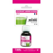 Colorant liquide pour bougie - Vert x27ml