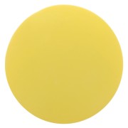 Cabochon rond en résine opaque effet mat 12 mm - Jaune soleil x1
