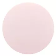 Cabochon rond en résine opaque effet mat 12 mm - Rose pastel x1