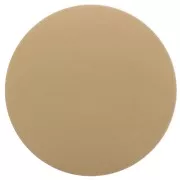 Cabochon rond en résine opaque effet mat 14 mm - Sable x1