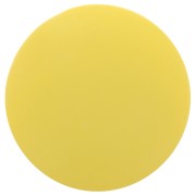 Cabochon rond en résine opaque effet mat 14 mm - Jaune soleil x1