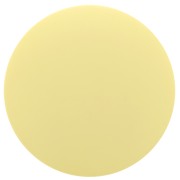 Cabochon rond en résine opaque effet mat 14 mm - Jaune pastel x1