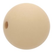Perle en résine opaque effet mat 8 mm - Sable x1|raw }}