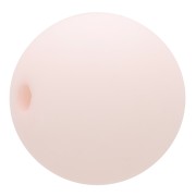 Perle en résine opaque effet mat 8 mm - Rose pastel x1