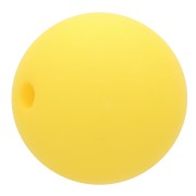 Perle en résine opaque effet mat 10 mm - Jaune soleil x1|raw }}