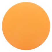Cabochon rond en résine opaque effet mat 12 mm - Orange clair x1