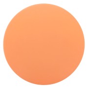 Cabochon rond en résine opaque effet mat 12 mm - Corail x1